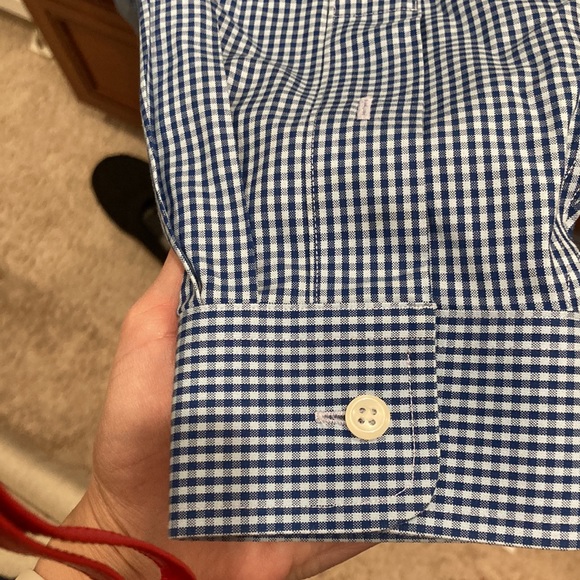 Ll bean dresss shirt 15-33 - Picture 4 of 4